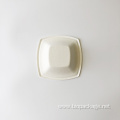 Biodegradable 12oz bagasse square bowls